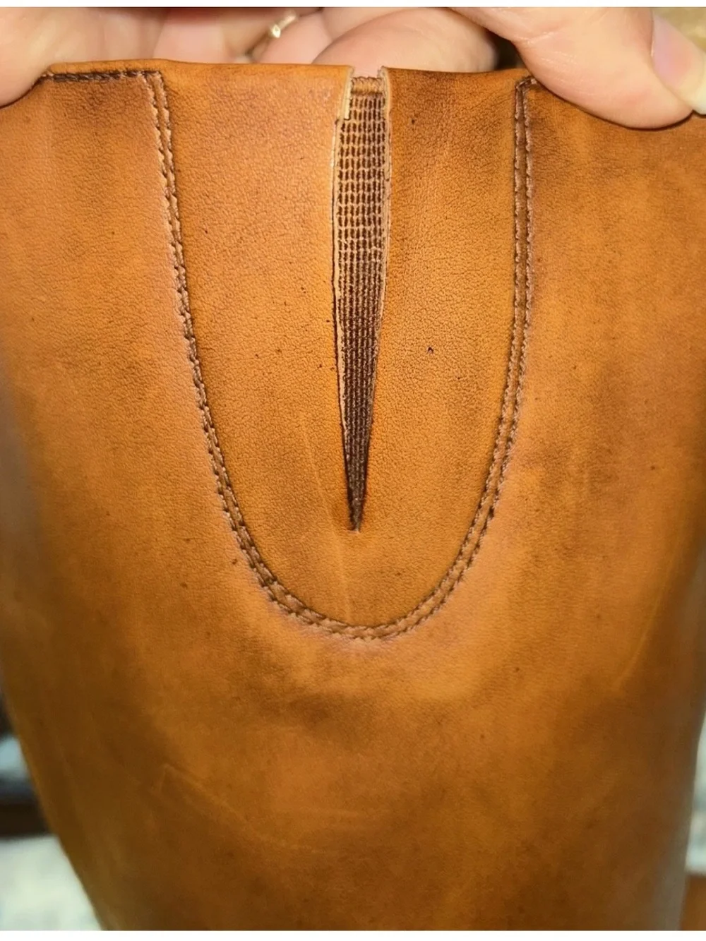 Sam Edelman Penny Whiskey Tan Leather Tall Knee High Riding Boots Women's 9.5M